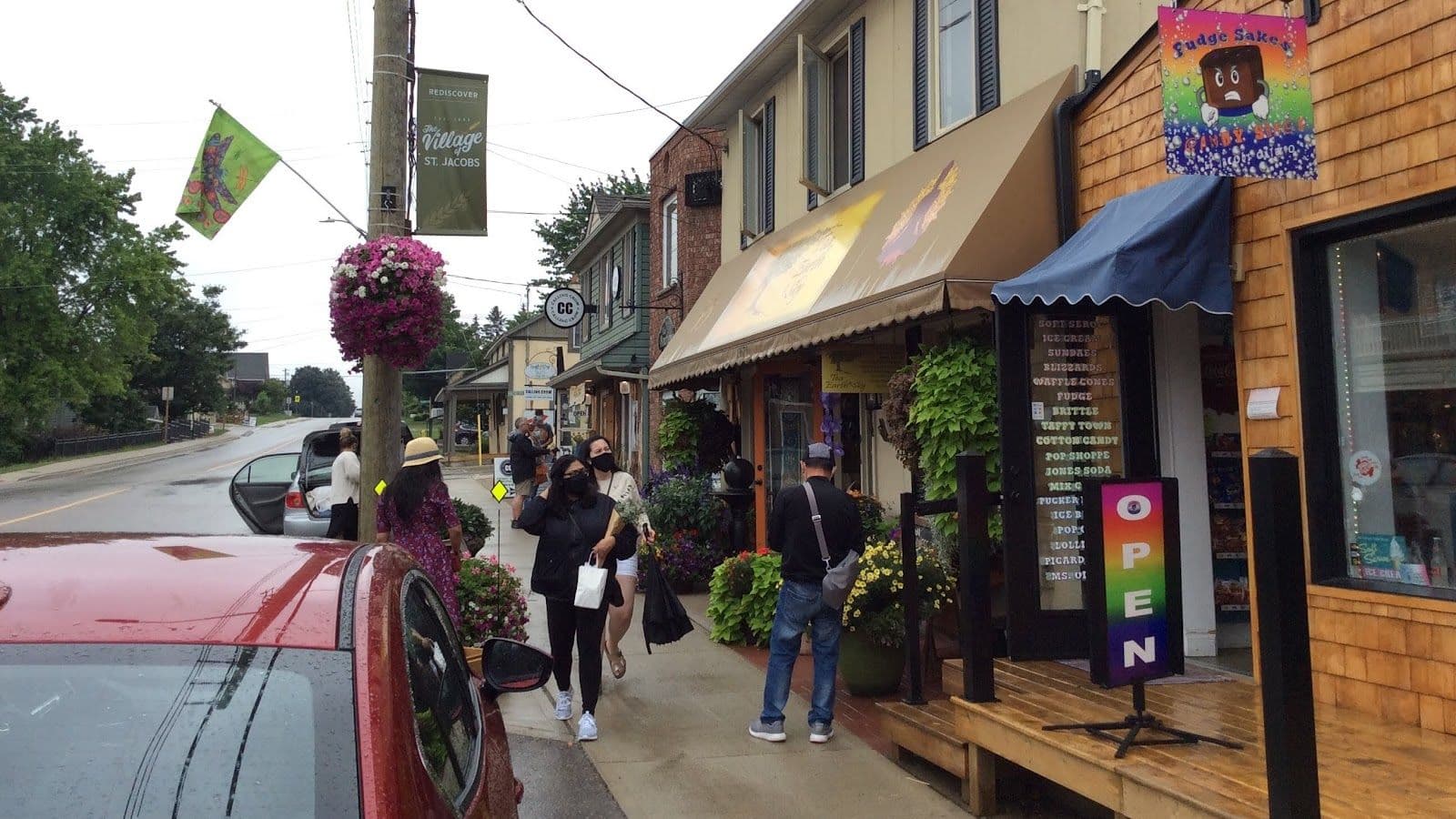 Guest photo from a Google review at The Village of St. Jacobs