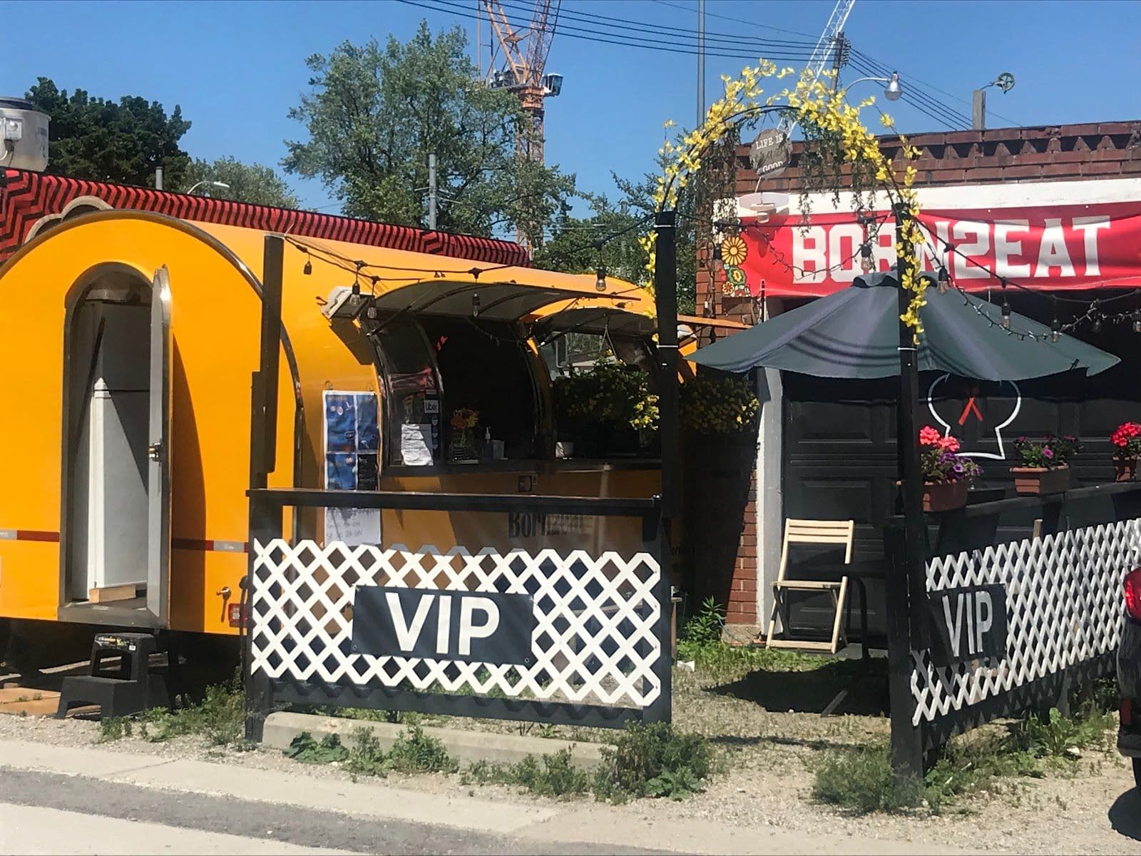 Guest photo from a Google review at Born2eat Food truck