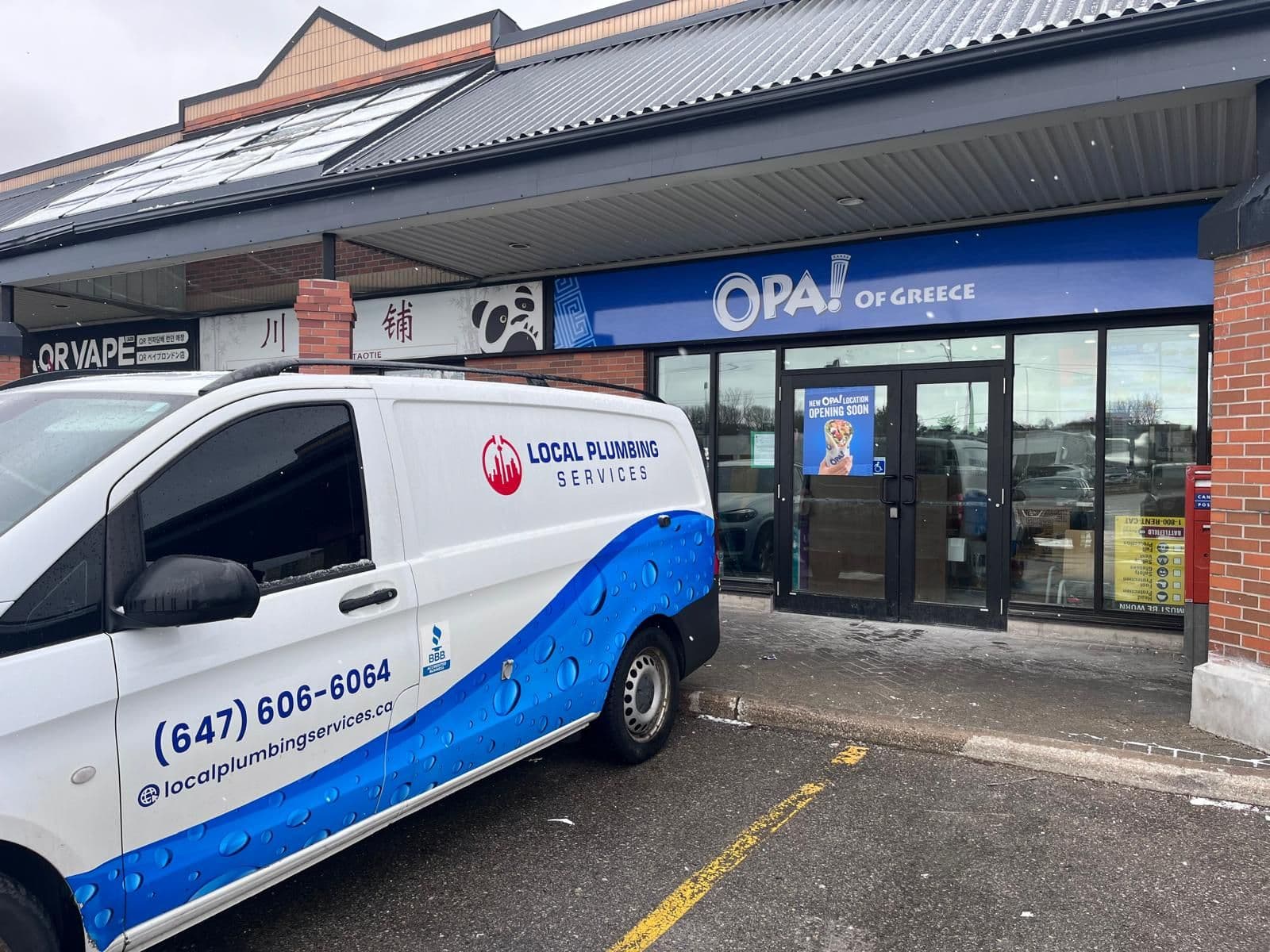 Another customer photo from a Google review at Local Plumbing Services