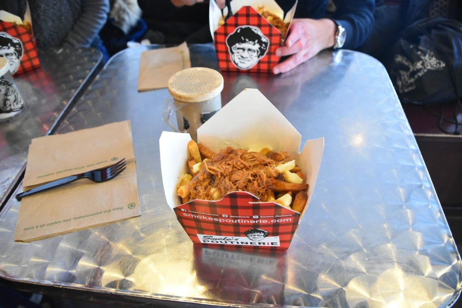 Another guest photo from a Google review at Smoke's Poutinerie