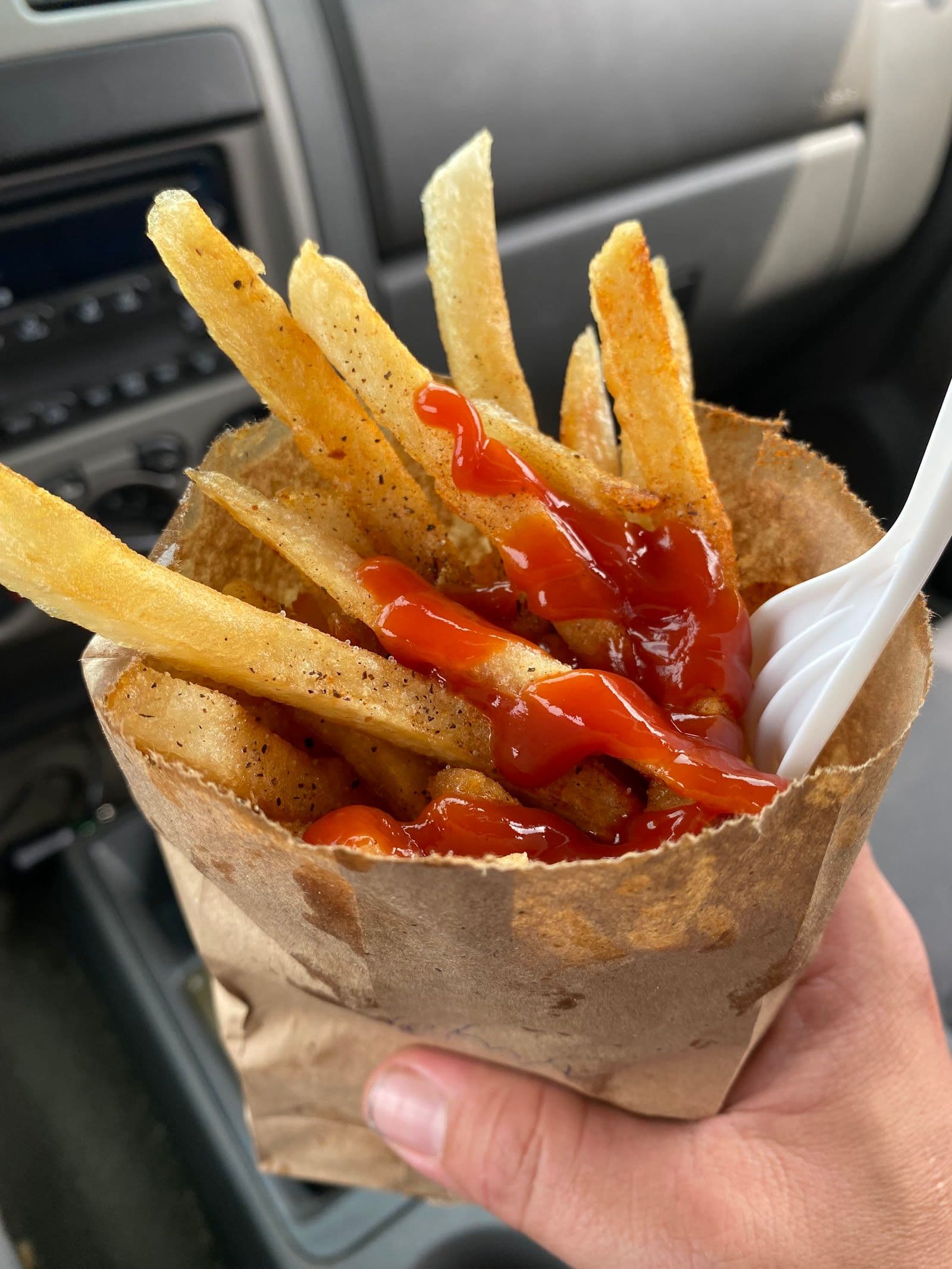 Another guest photo from a Google review at The Red Chip Wagon
