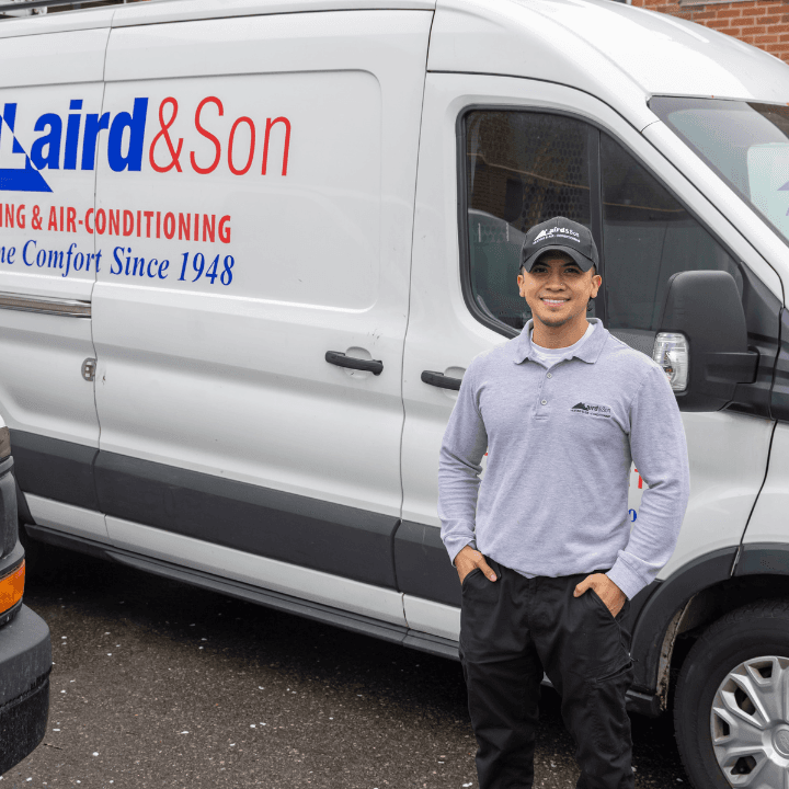 Another customer photo from a Google review at Laird & Son Heating & Air Conditioning