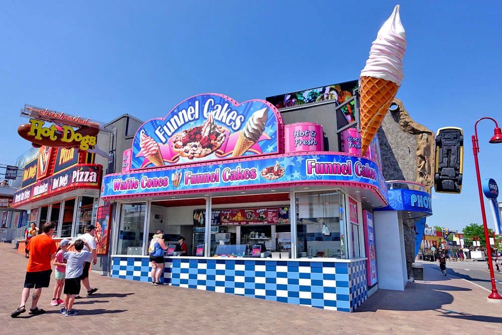 Guest photo from a Google review at Funnel Cakes