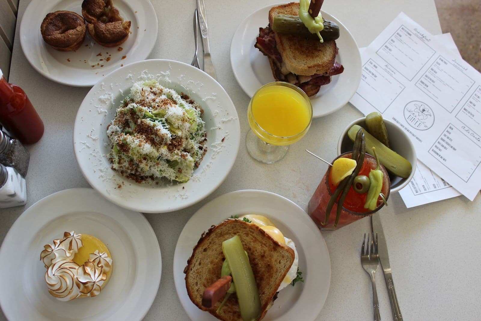 Another guest photo from a Google review at White Lily Diner