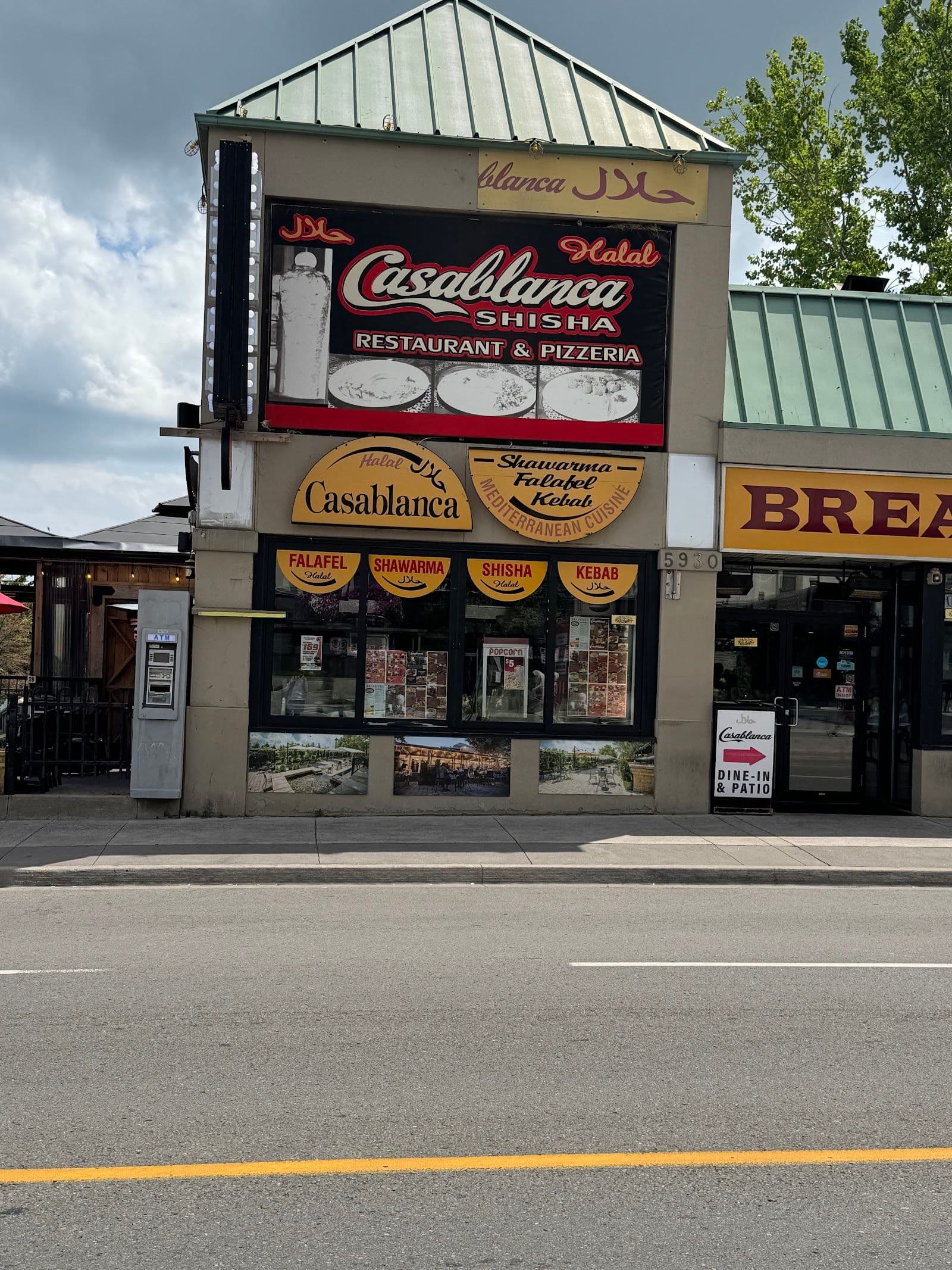 Guest photo from a Google review at Casablanca Halal Restaurant & Patio