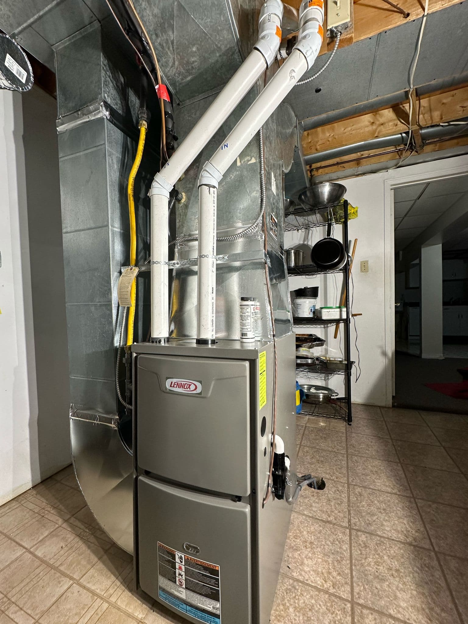 Another customer photo from a Google review at SunnySide Heating and Air Conditioning