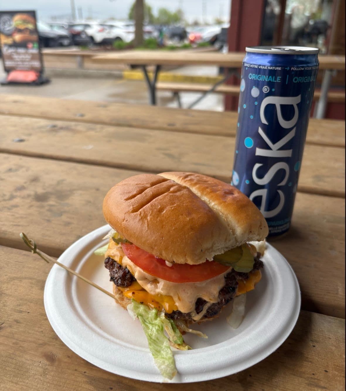 Another guest photo from a Google review at The District Eatery