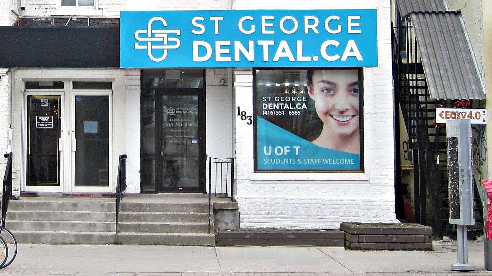 Patient photo from a Google review at St George Dental