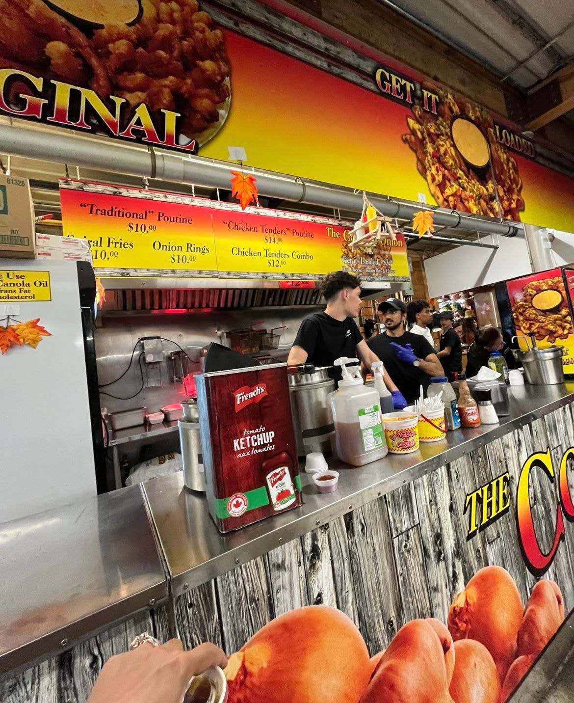 Guests dining at a busy restaurant