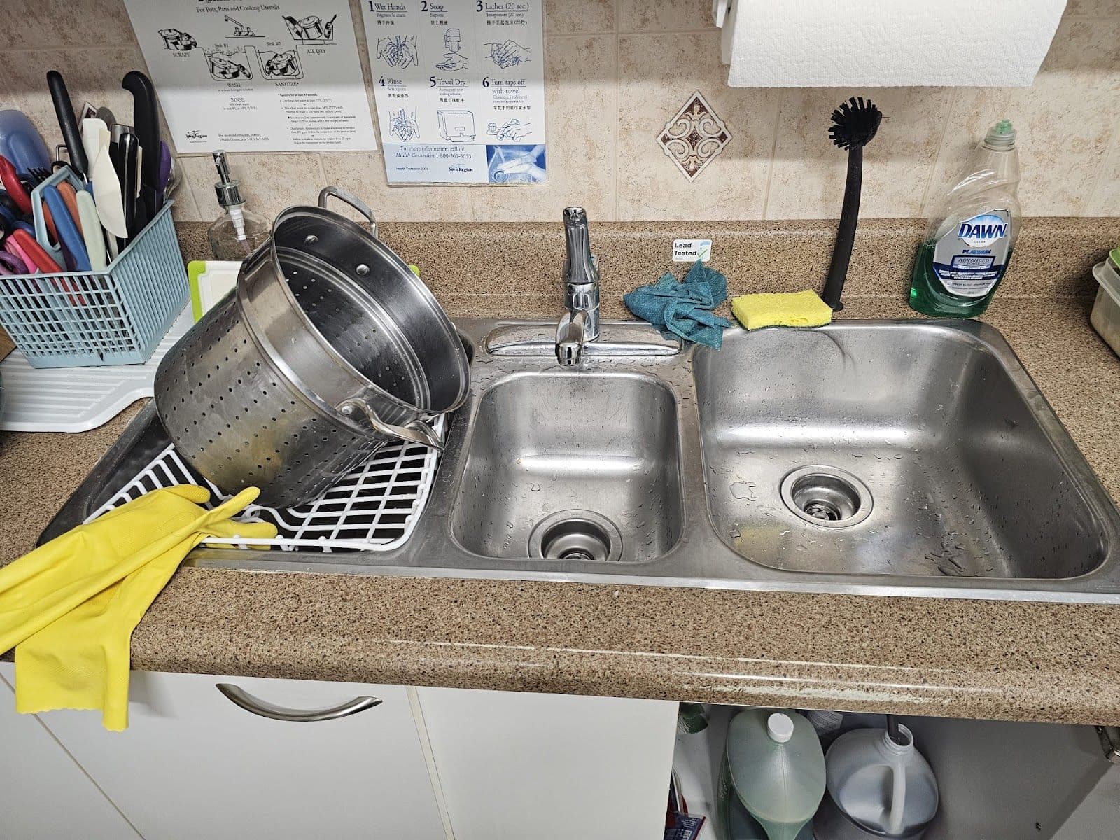 Another customer photo from a Google review at True Service Plumbing