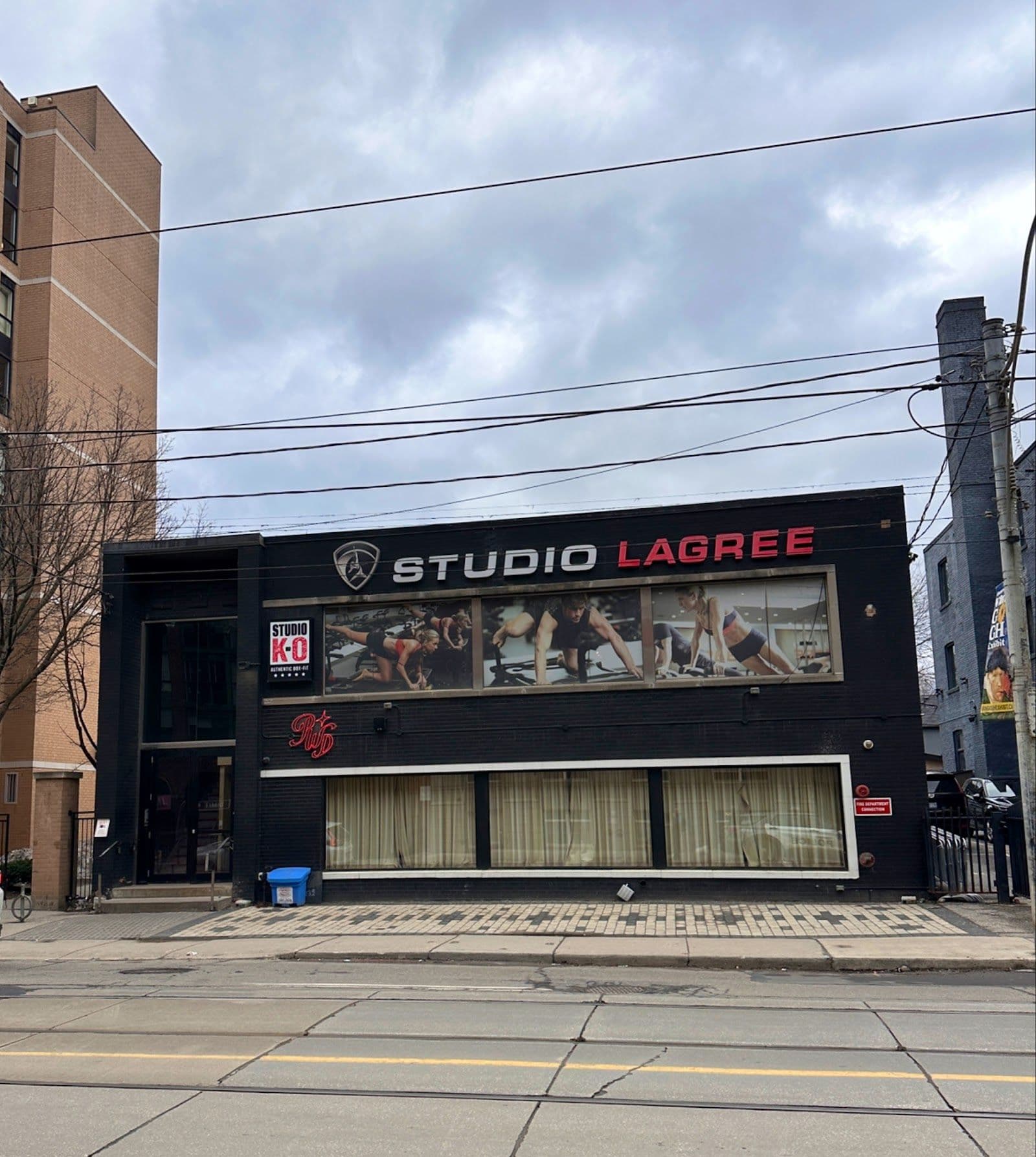 Member photo from a Google review at Studio Lagree King West