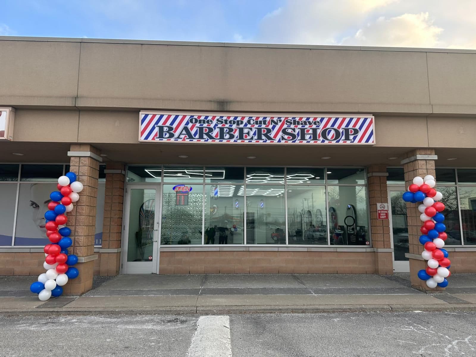 Guest photo from a Google review at One Stop Cut N' Shave Barber Shop