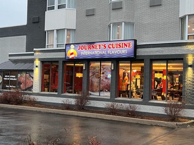 Guest photo from a Google review at Journey's Cuisine by CG International flavors