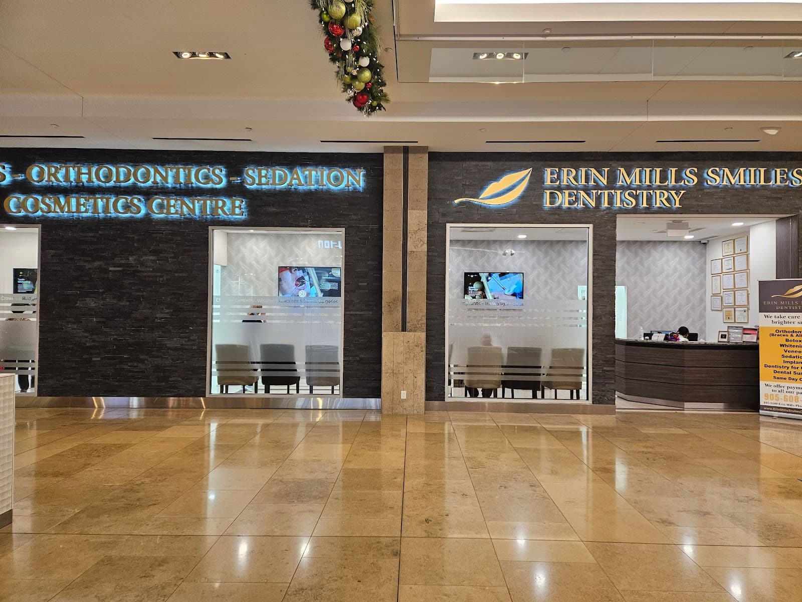 Patient photo from a Google review at Erin Mills Smiles Dentistry