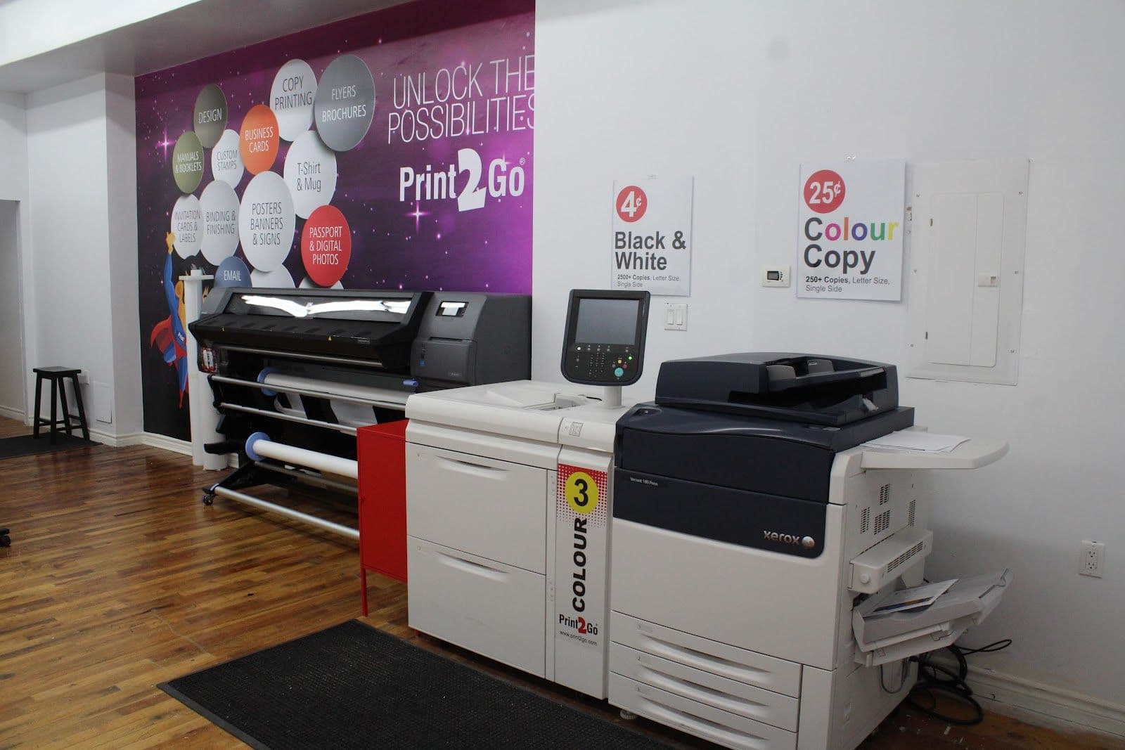 Another guest photo from a Google review at Print2Go Kitchener