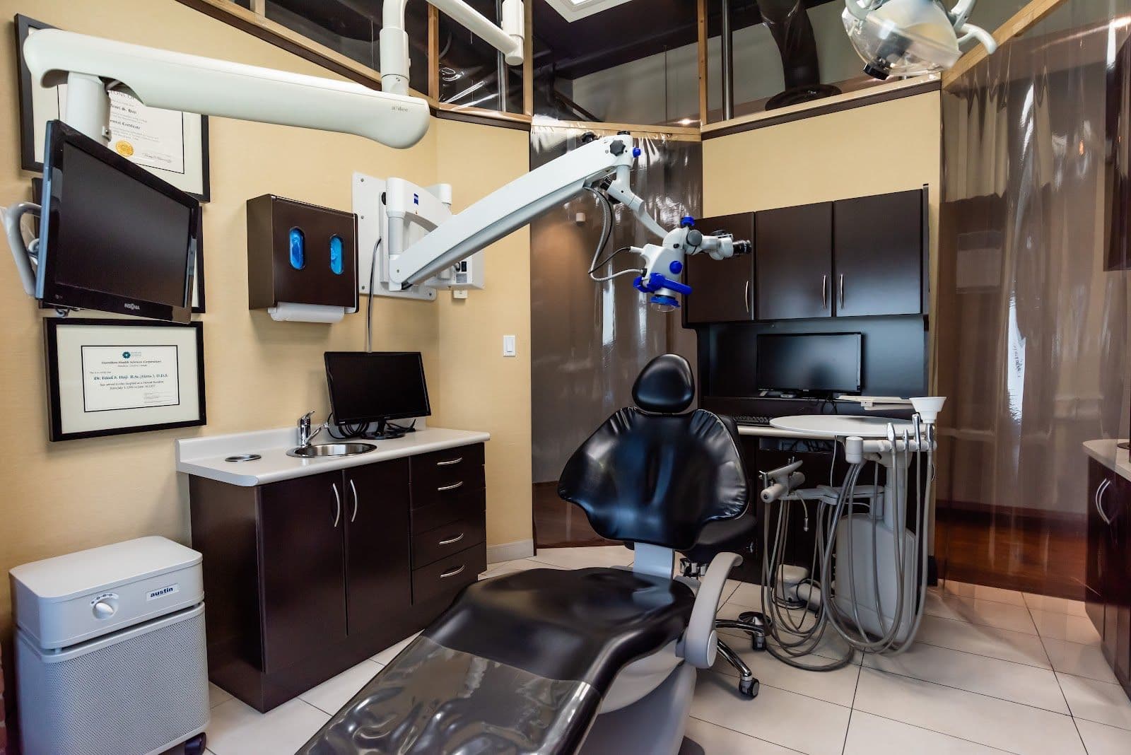 Another patient photo from a Google review at Soho Dental