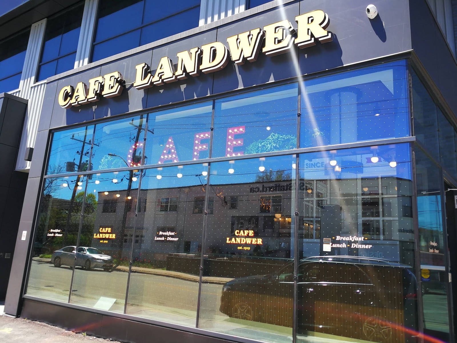 Guest photo from a Google review at Cafe Landwer