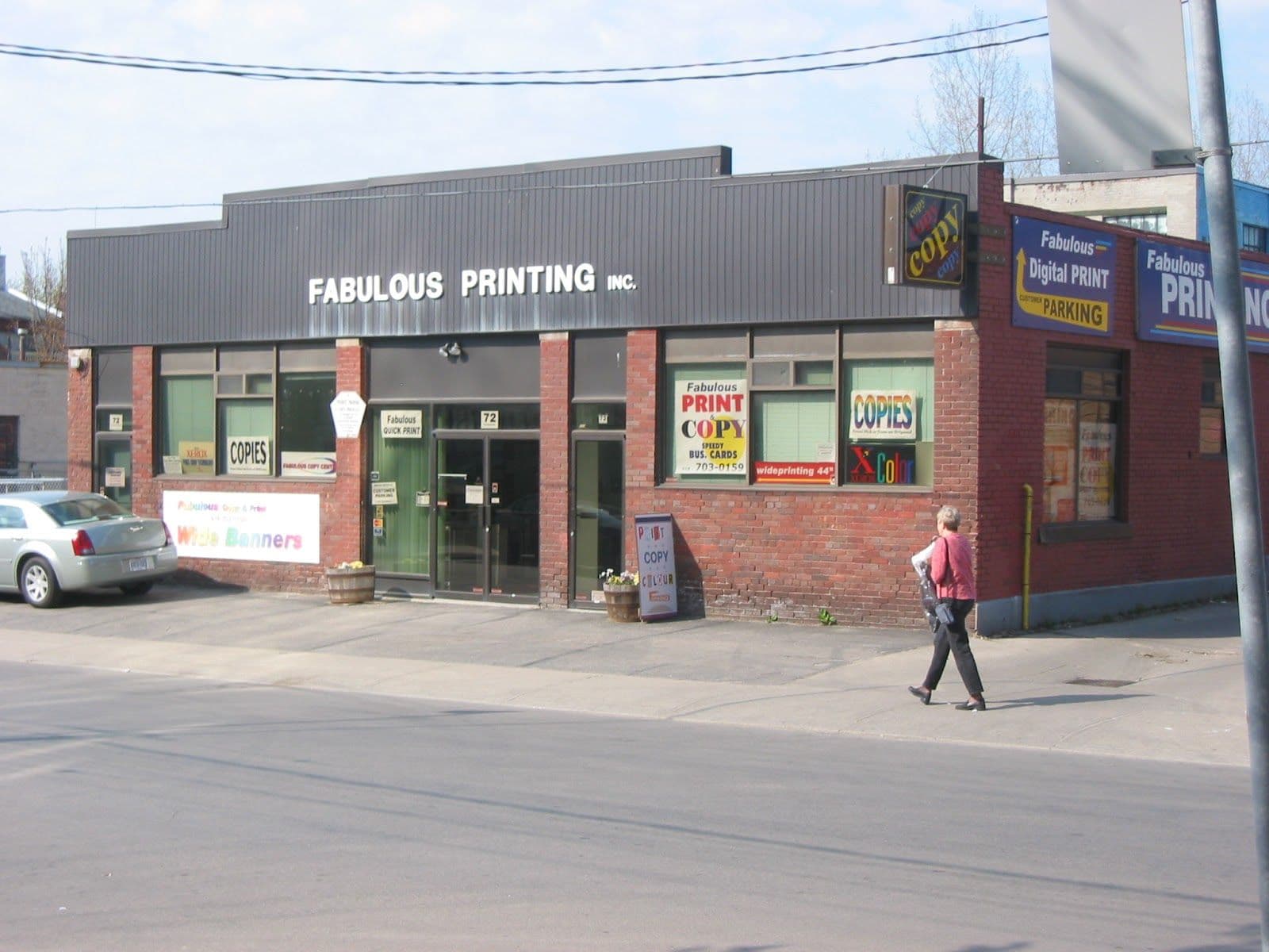 Guest photo from a Google review at Fabulous Printing