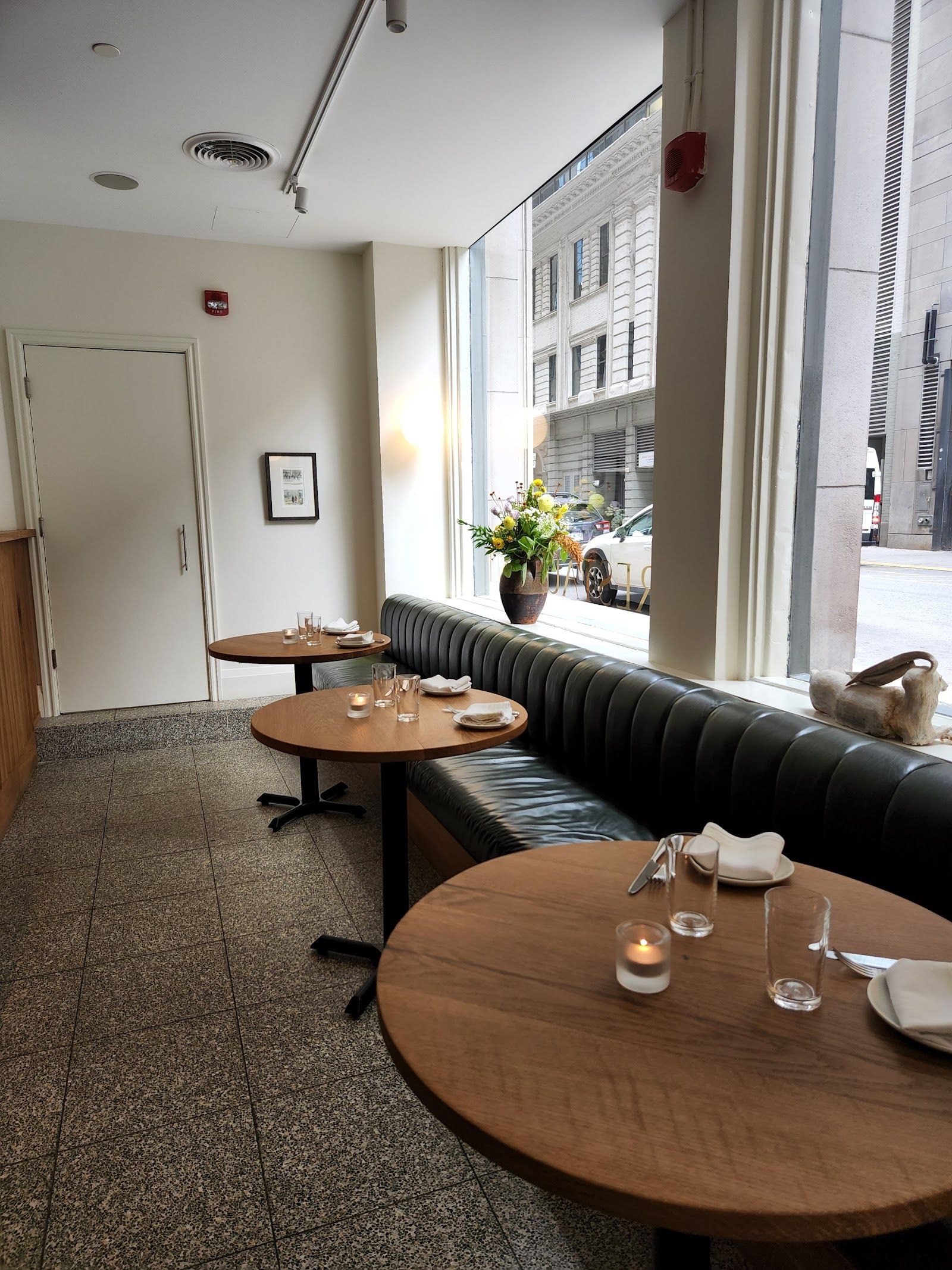 Guests dining at a busy restaurant