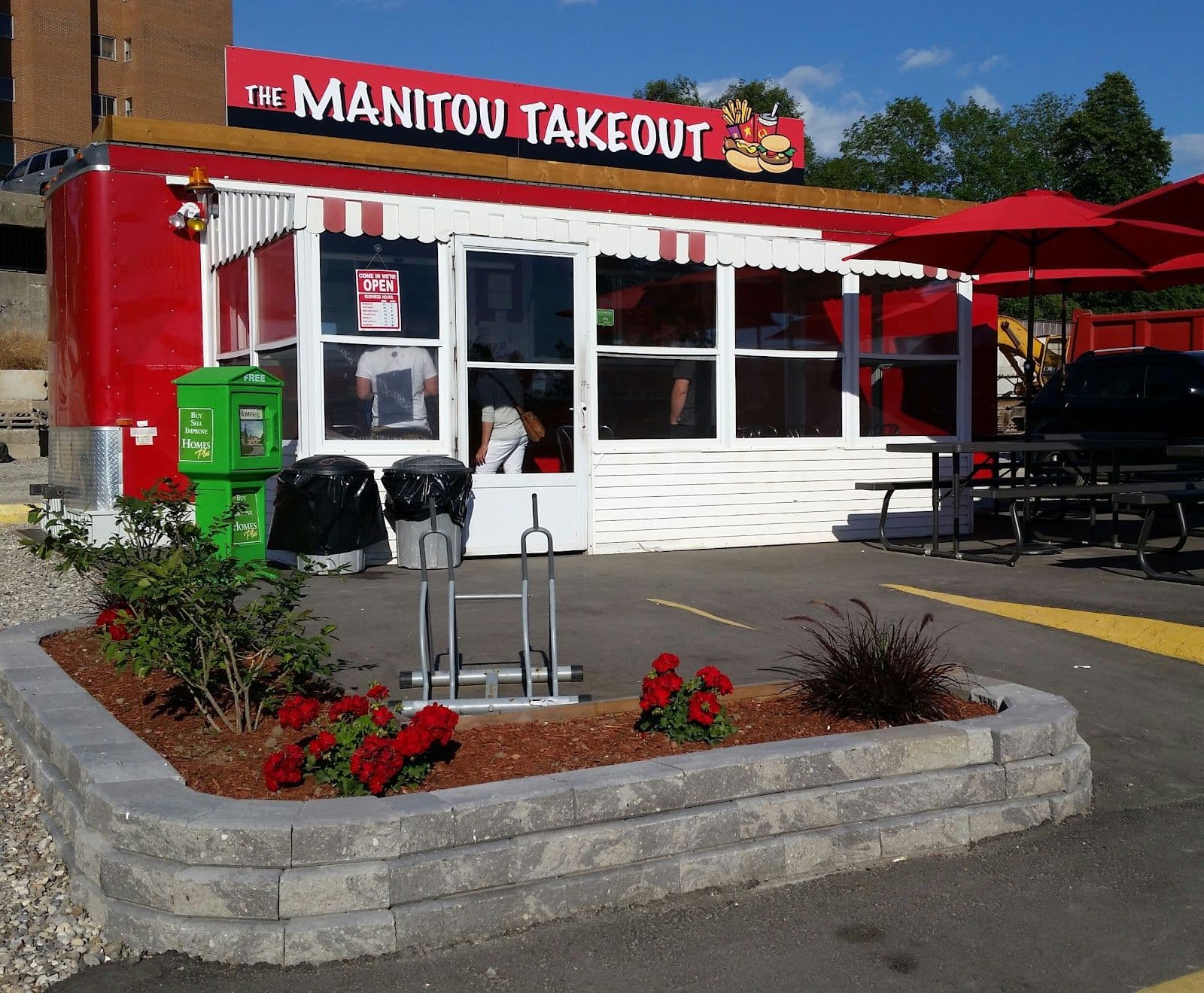 Guest photo from a Google review at Manitou Takeout