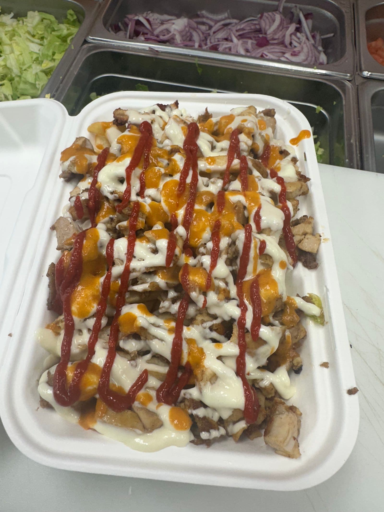 Another guest photo from a Google review at Hijabeez Shawarma Wraps & Platters.
