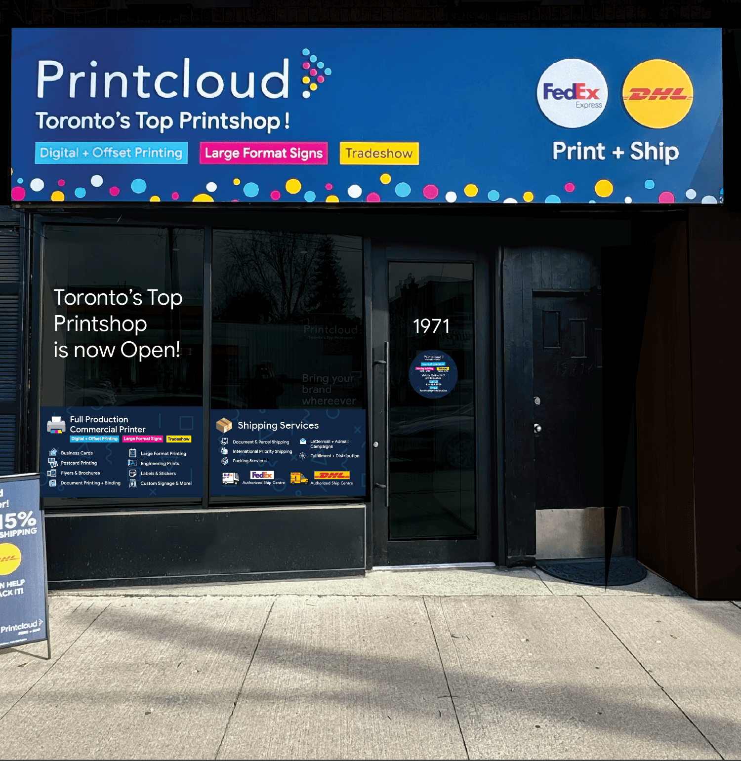 Customer photo from a Google review at Printcloud | Toronto Printshop