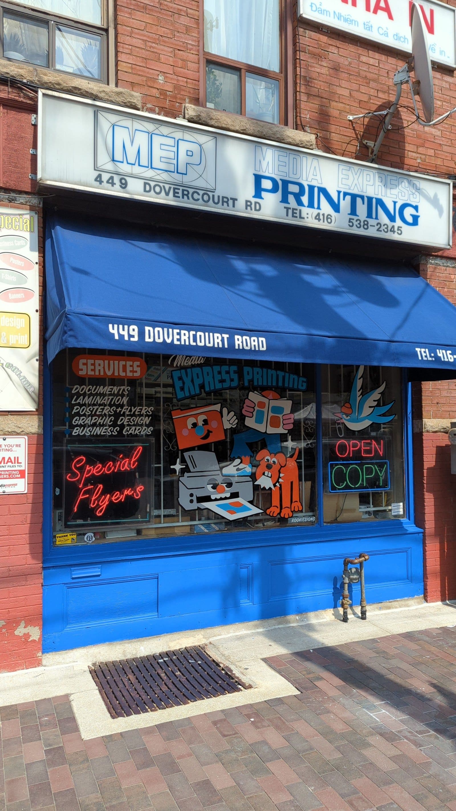 Another customer photo from a Google review at Media Express Printing