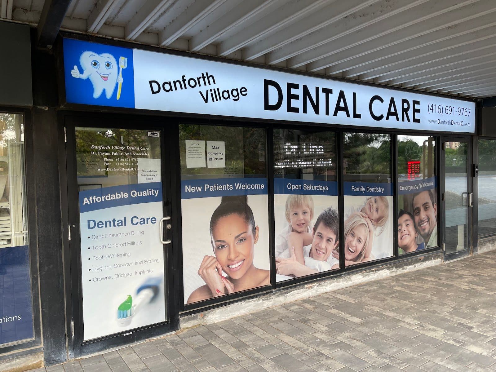 Another patient photo from a Google review at Danforth Village Dental Care - East York