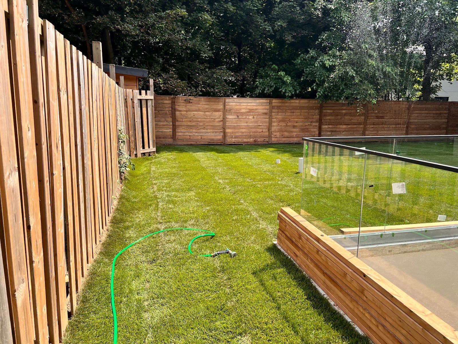 Customer photo from a Google review at Green Yard Landscaping & Snow Removal