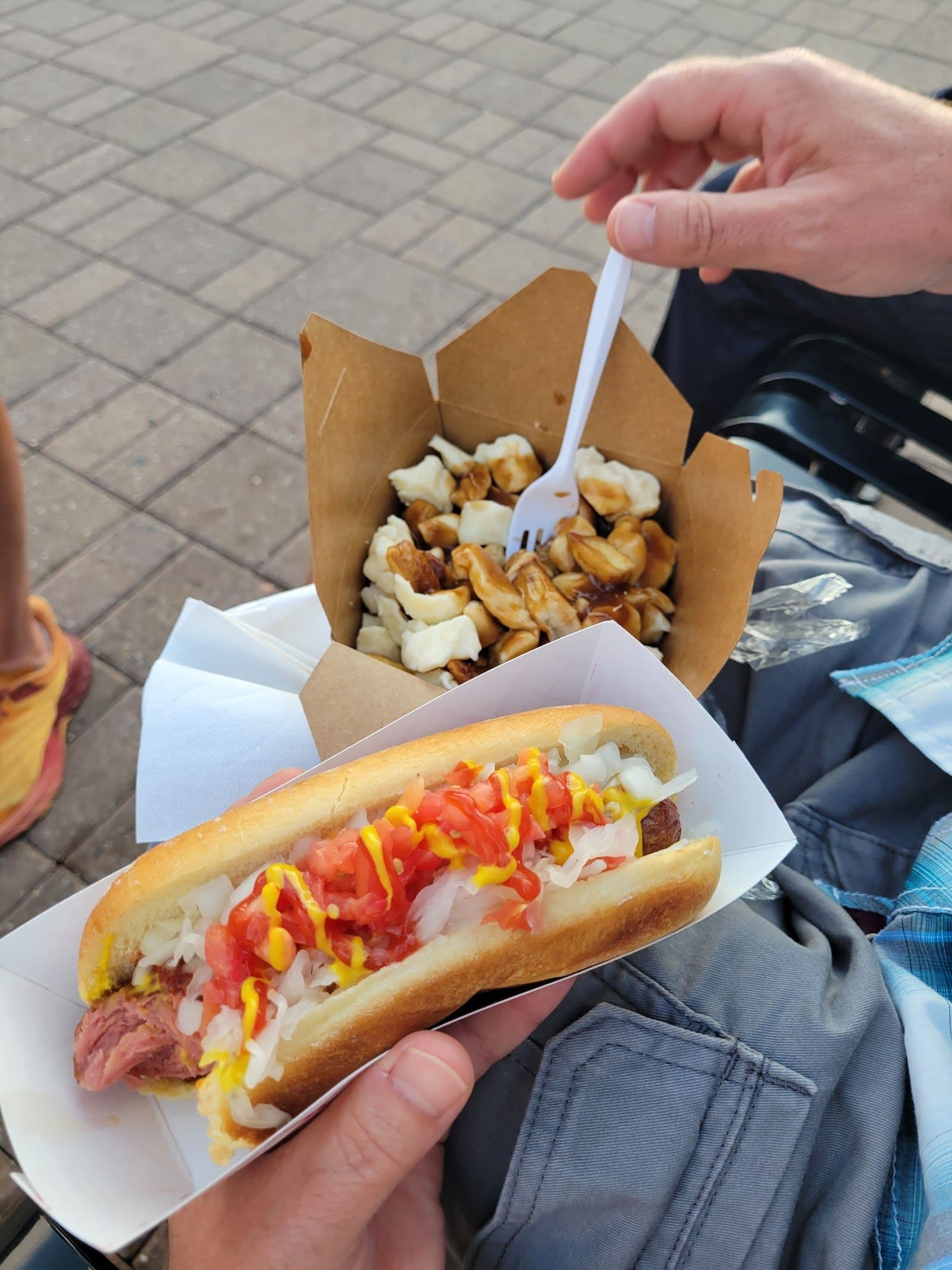 Another guest photo from a Google review at Clifton Hill Hot Dogs