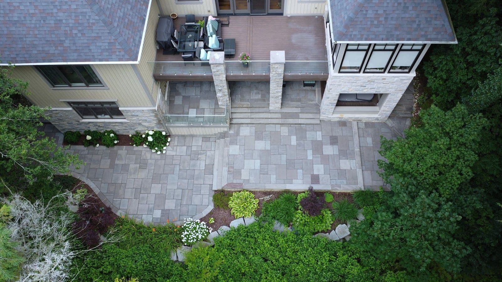 Customer photo from a Google review at Markstone Landscaping