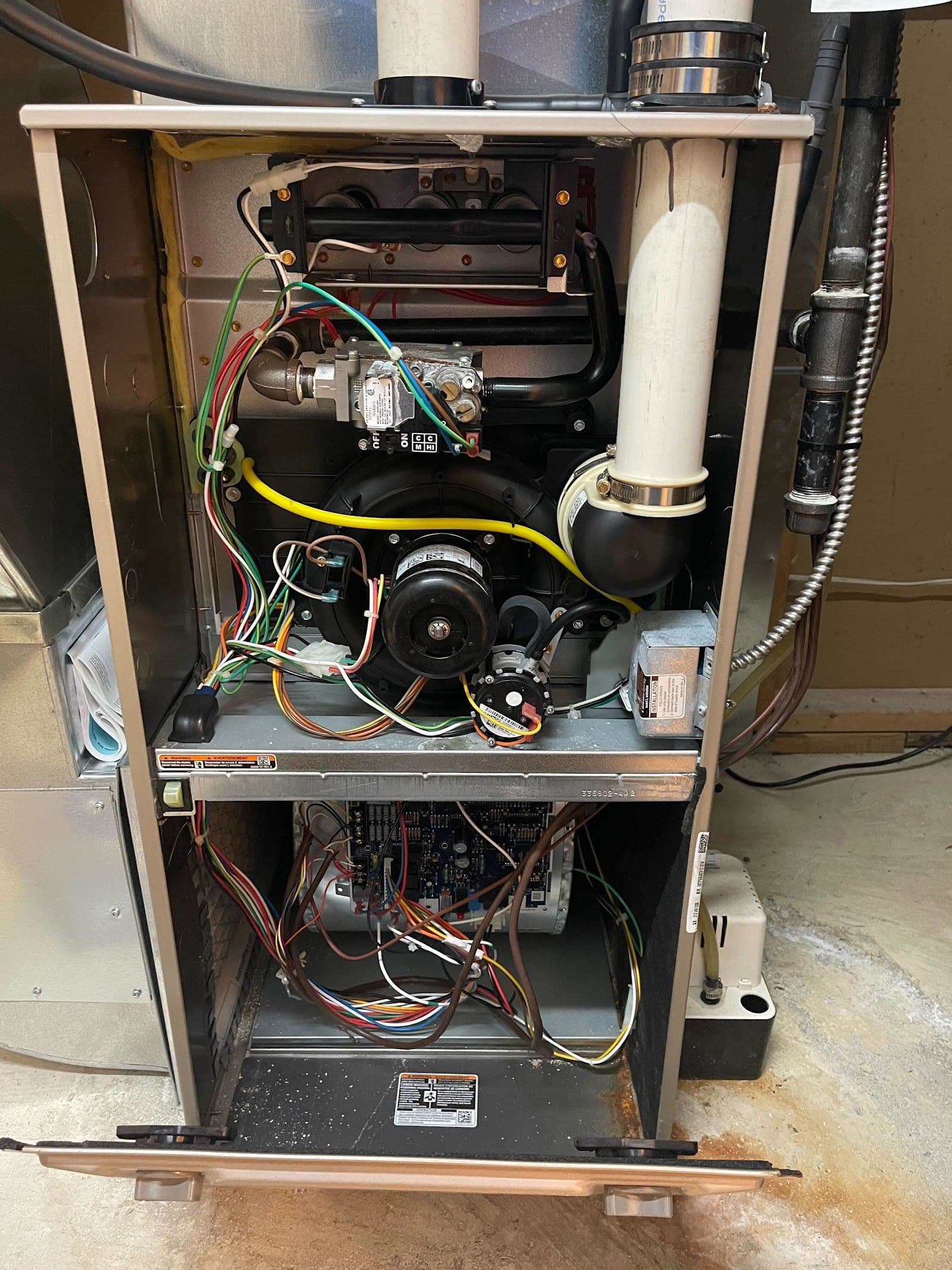 Customer photo from a Google review at Superior HVAC Service, Heating & Air Conditioning