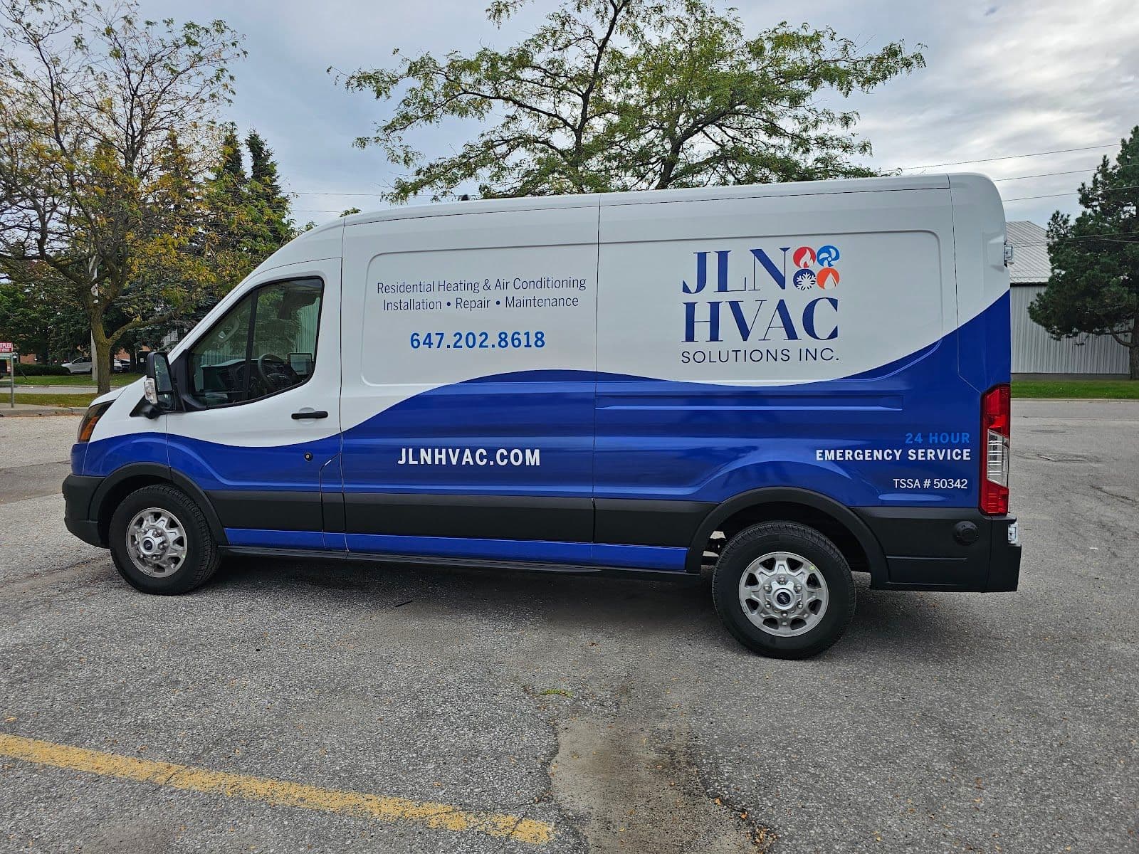 Customer photo from a Google review at JLN HVAC Solutions Inc.