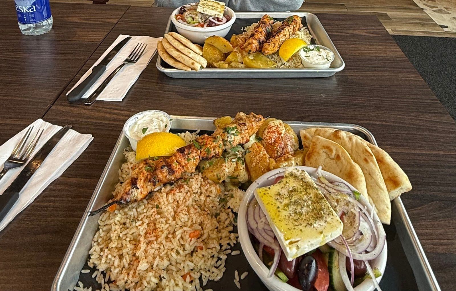 Another guest photo from a Google review at TZA GREEK