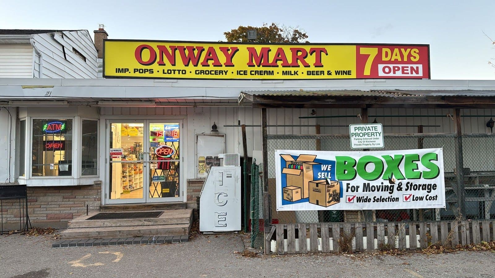 Guest photo from a Google review at Onway Mart