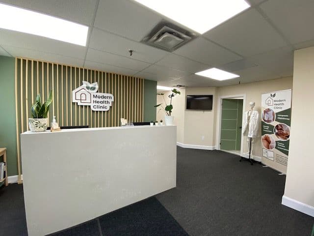 Patient photo from a Google review at Modern Health Clinic