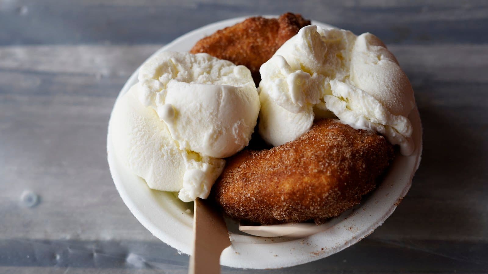 Another guest photo from a Google review at The Fritter Co.
