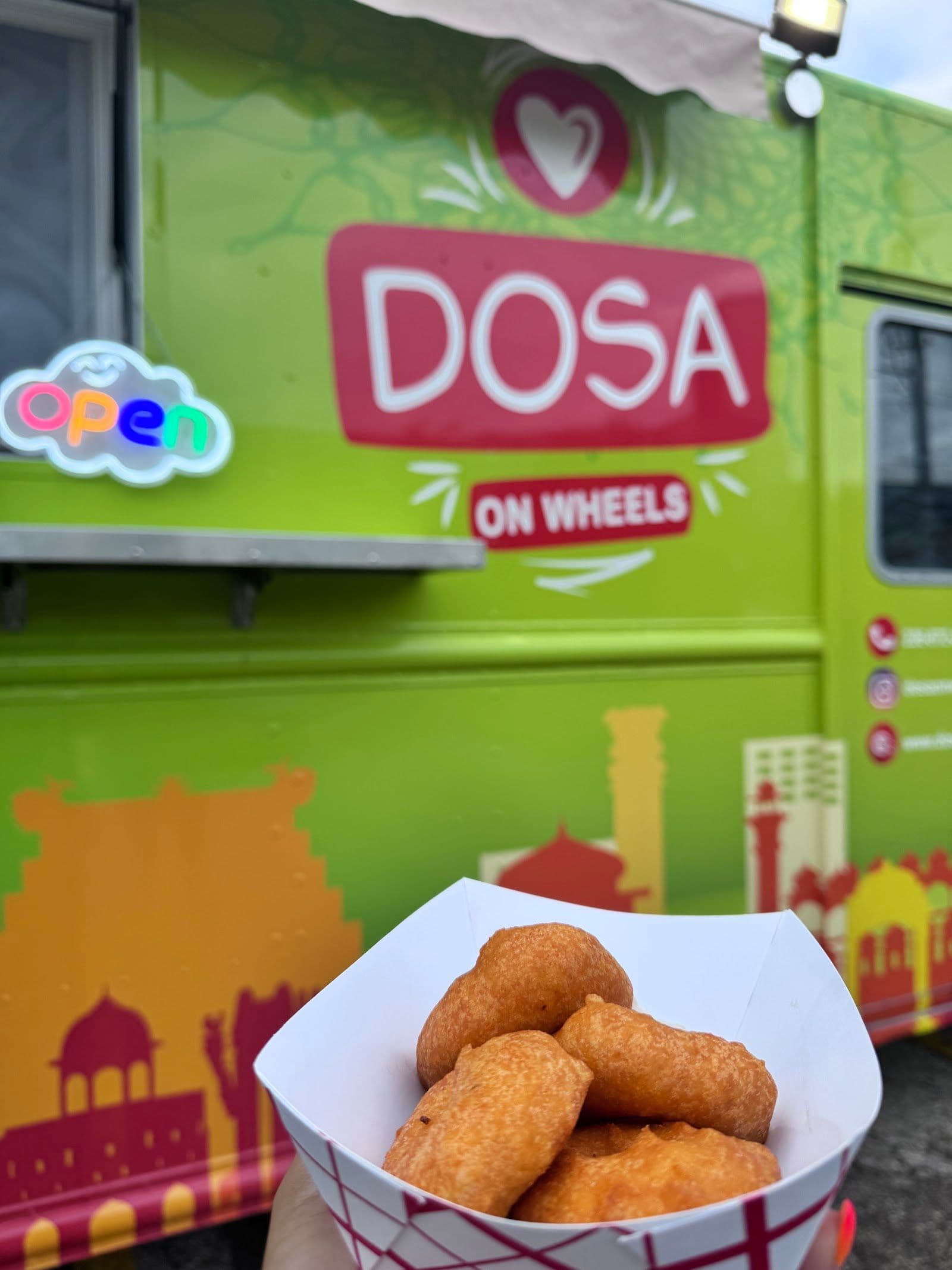 Another guest photo from a Google review at Dosa On Wheels