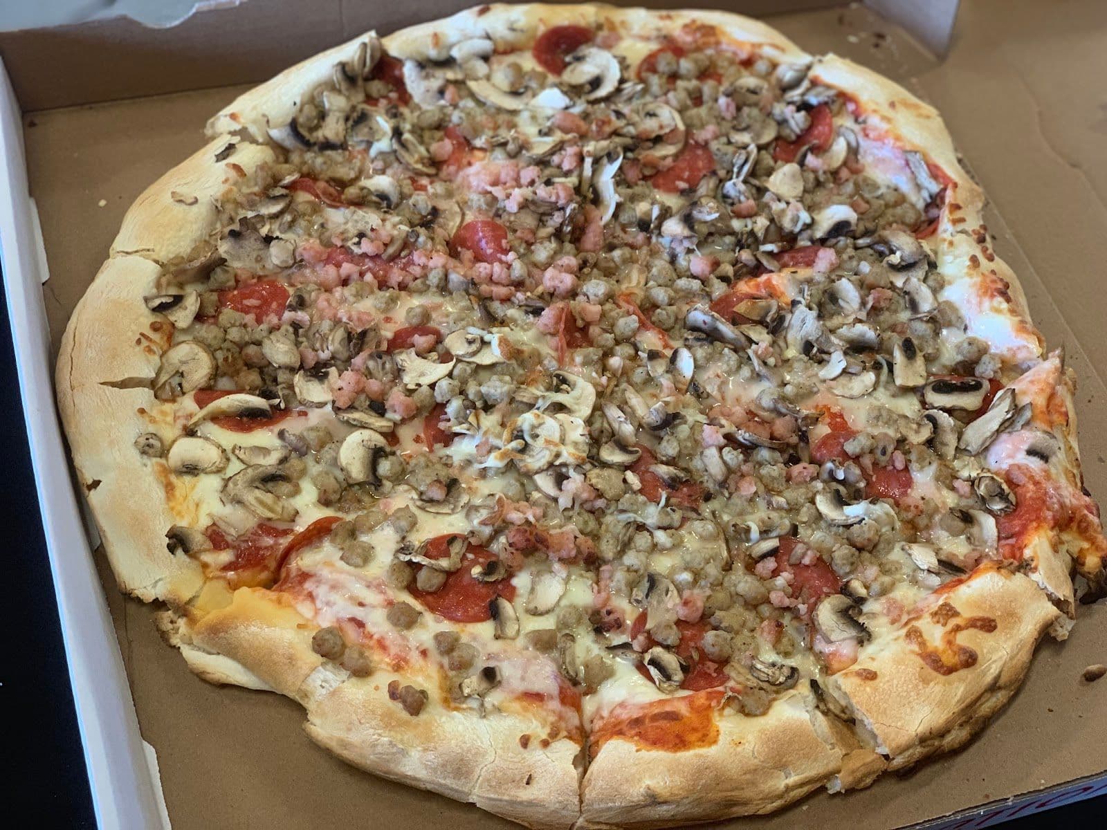 Guest photo from a Google review at Pizza Junction