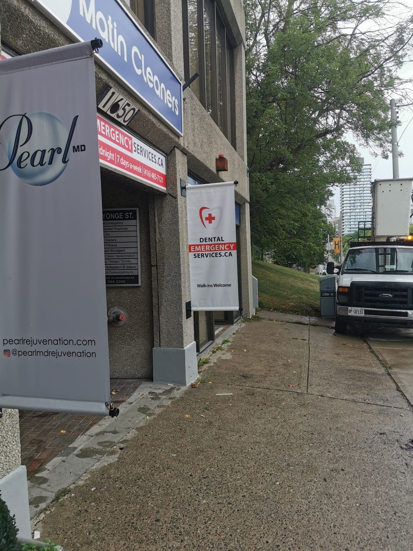 Another patient photo from a Google review at Dental Emergency Services