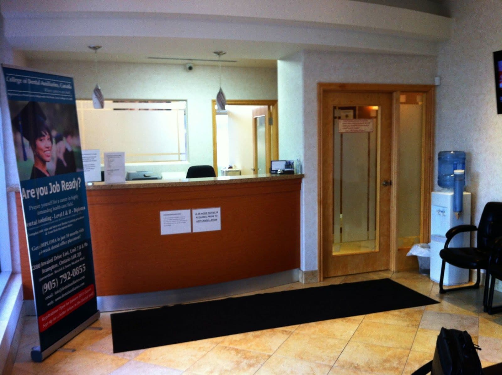 Another patient photo from a Google review at Sandhu Dentistry