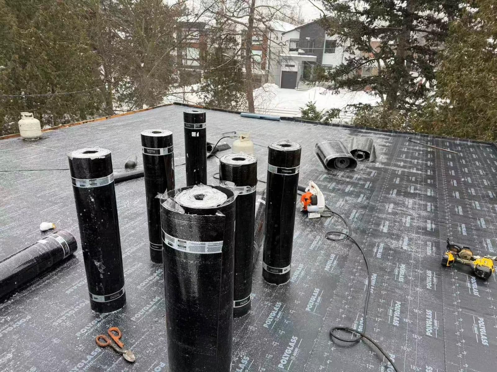 Customer photo from a Google review at City Central Construction & Roofing