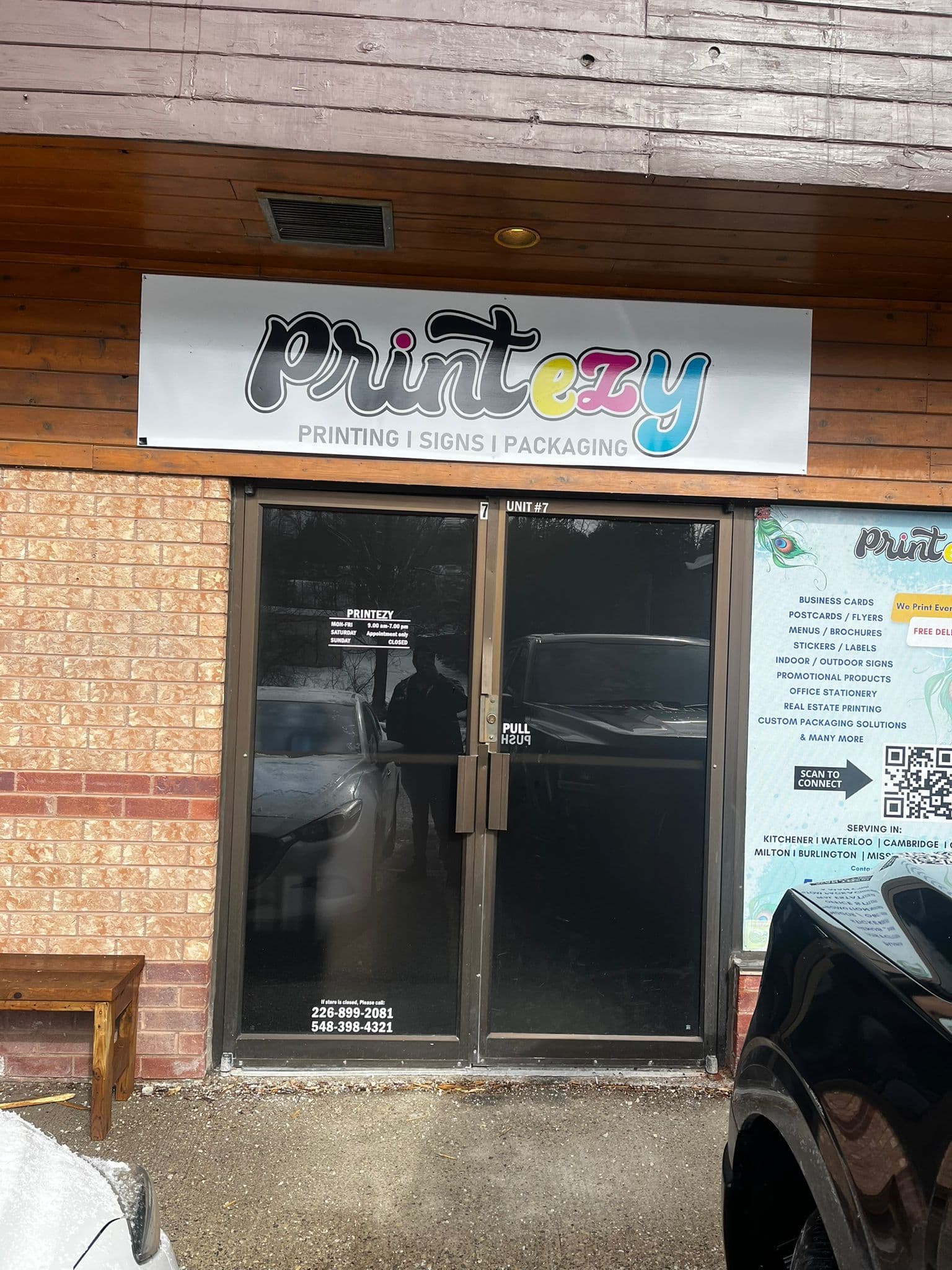 Guest photo from a Google review at Printezy (Kitchener) - Print, Sign & Packaging Services