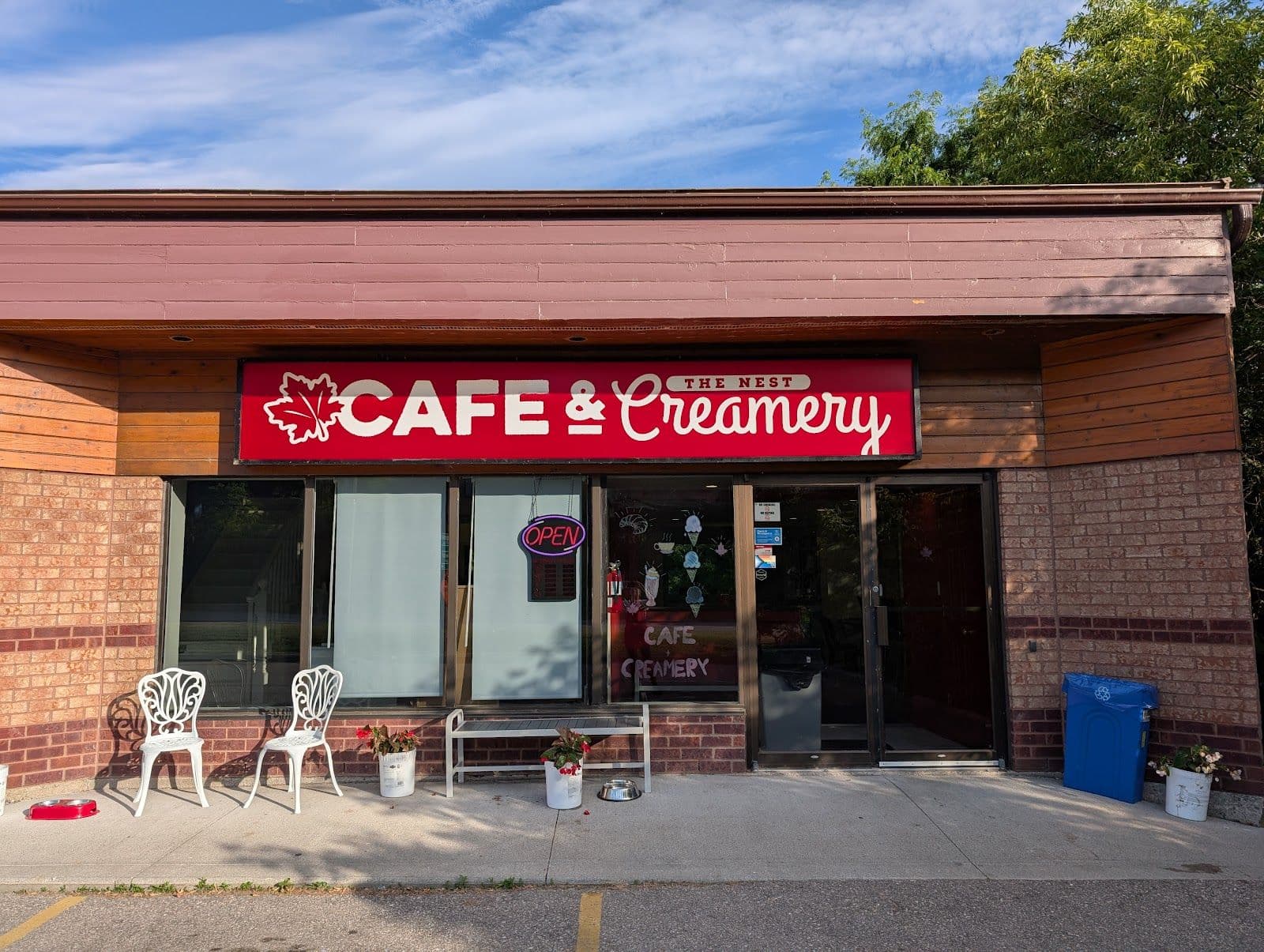 Guest photo from a Google review at The Nest Cafe & Creamery