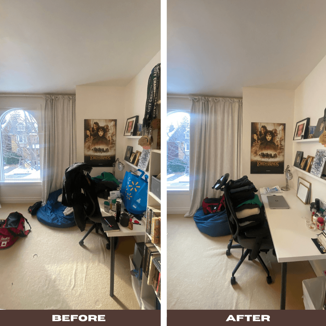Another customer photo from a Google review at No More Chores – Toronto