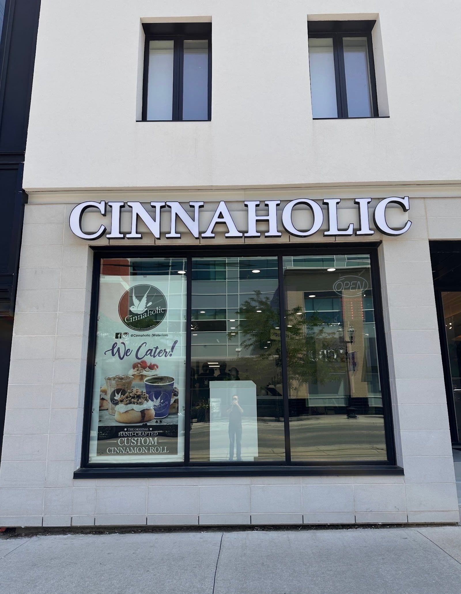 Guest photo from a Google review at Cinnaholic