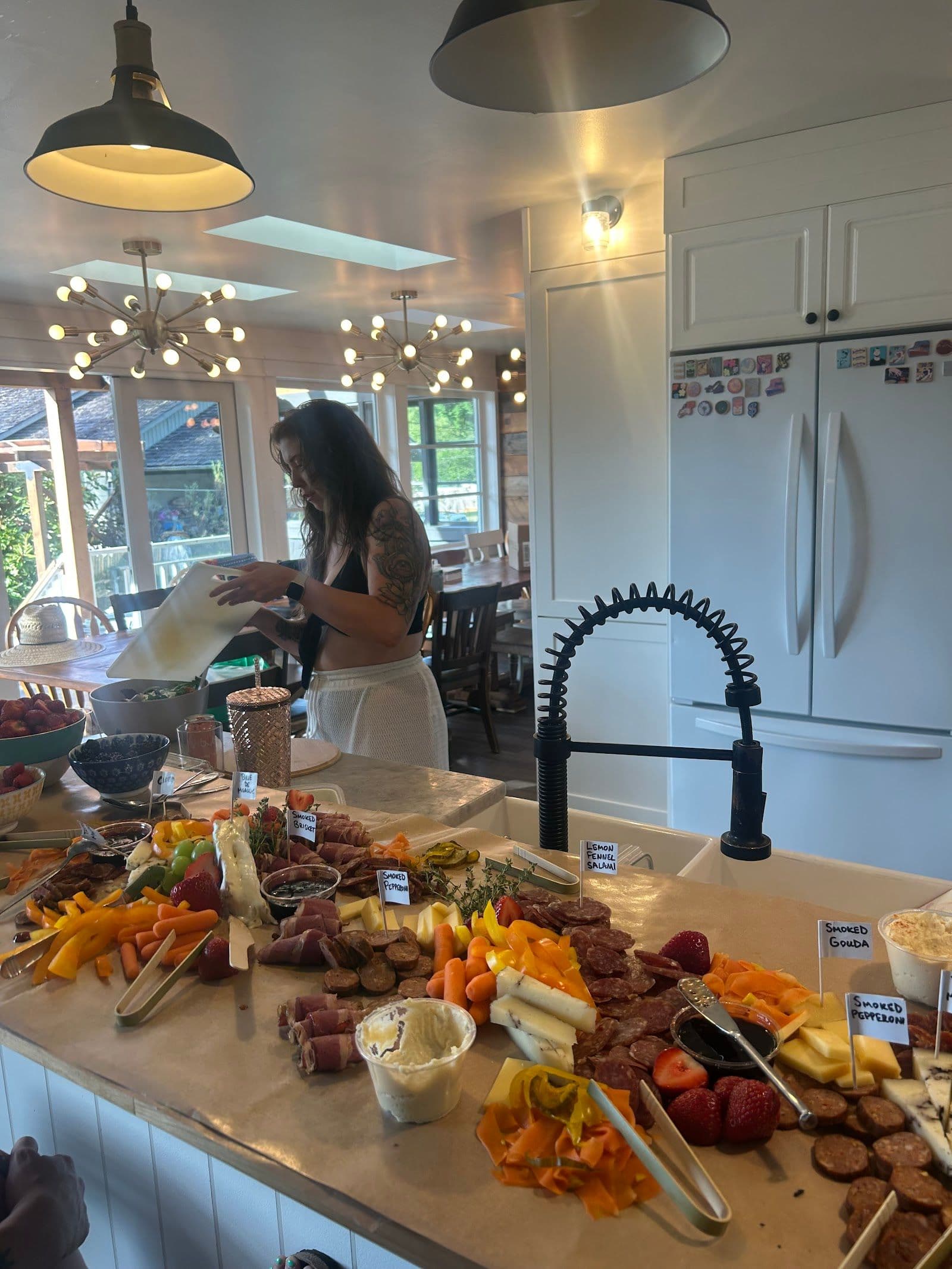 Guest photo from a Google review at Haus Sausage Co