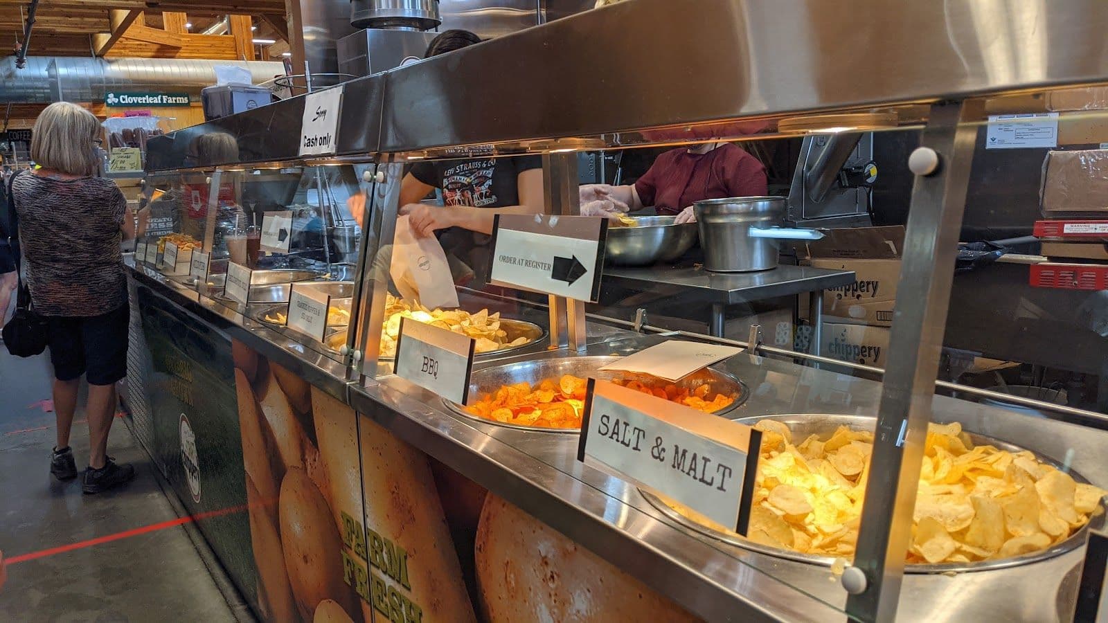 Guest photo from a Google review at The craft chippery