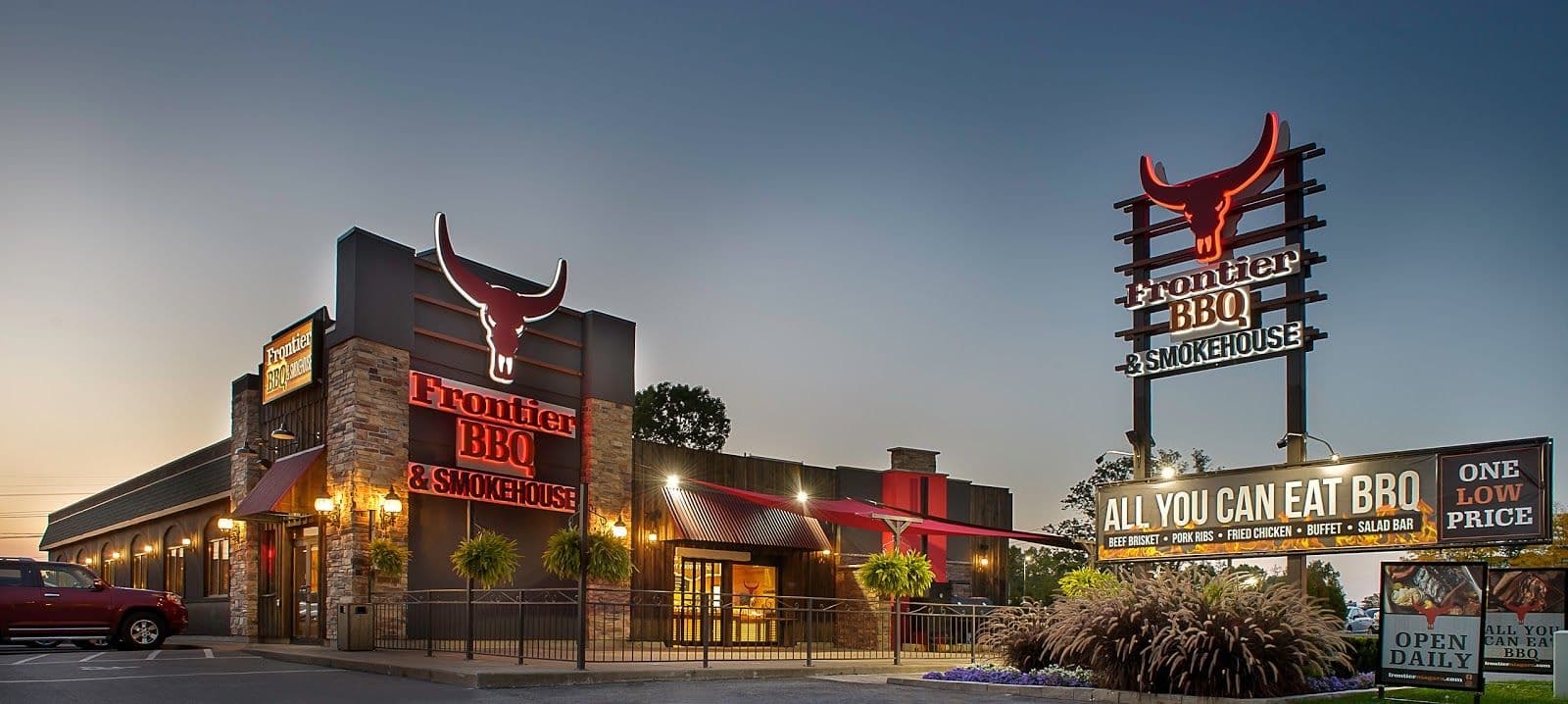 Guest photo from a Google review at Frontier BBQ and Smokehouse
