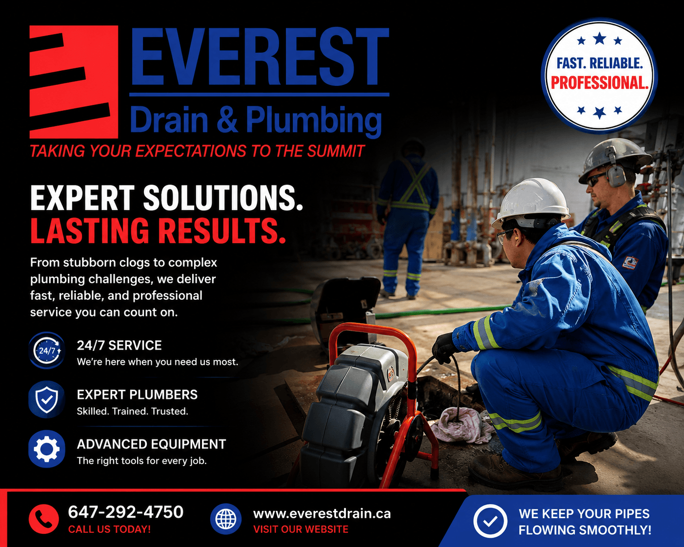 Patient photo from a Google review at Everest Drain & Plumbing Toronto